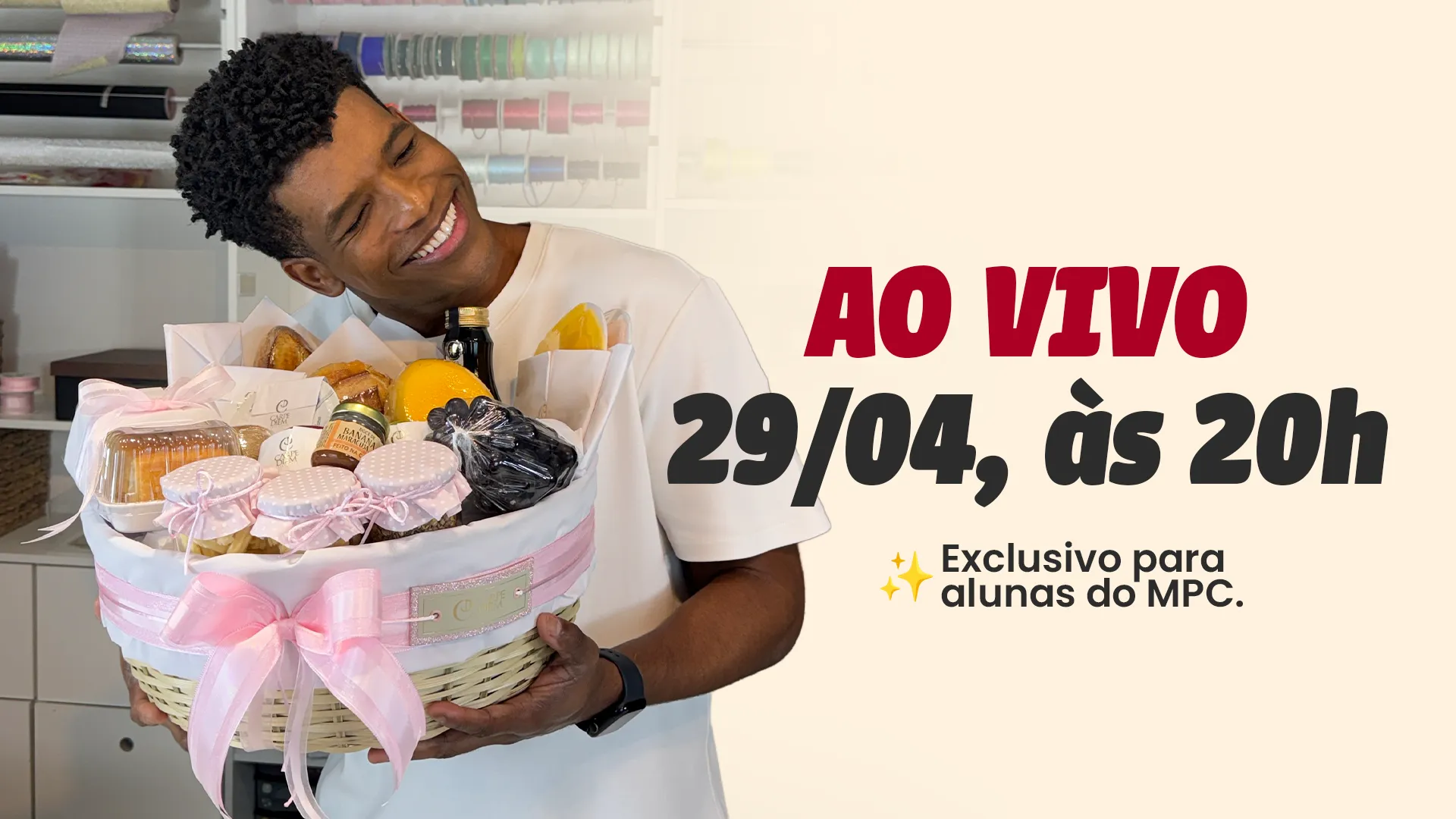 Thumbnail Aula ao Vivo — 09/04 às 20h no Google Meet